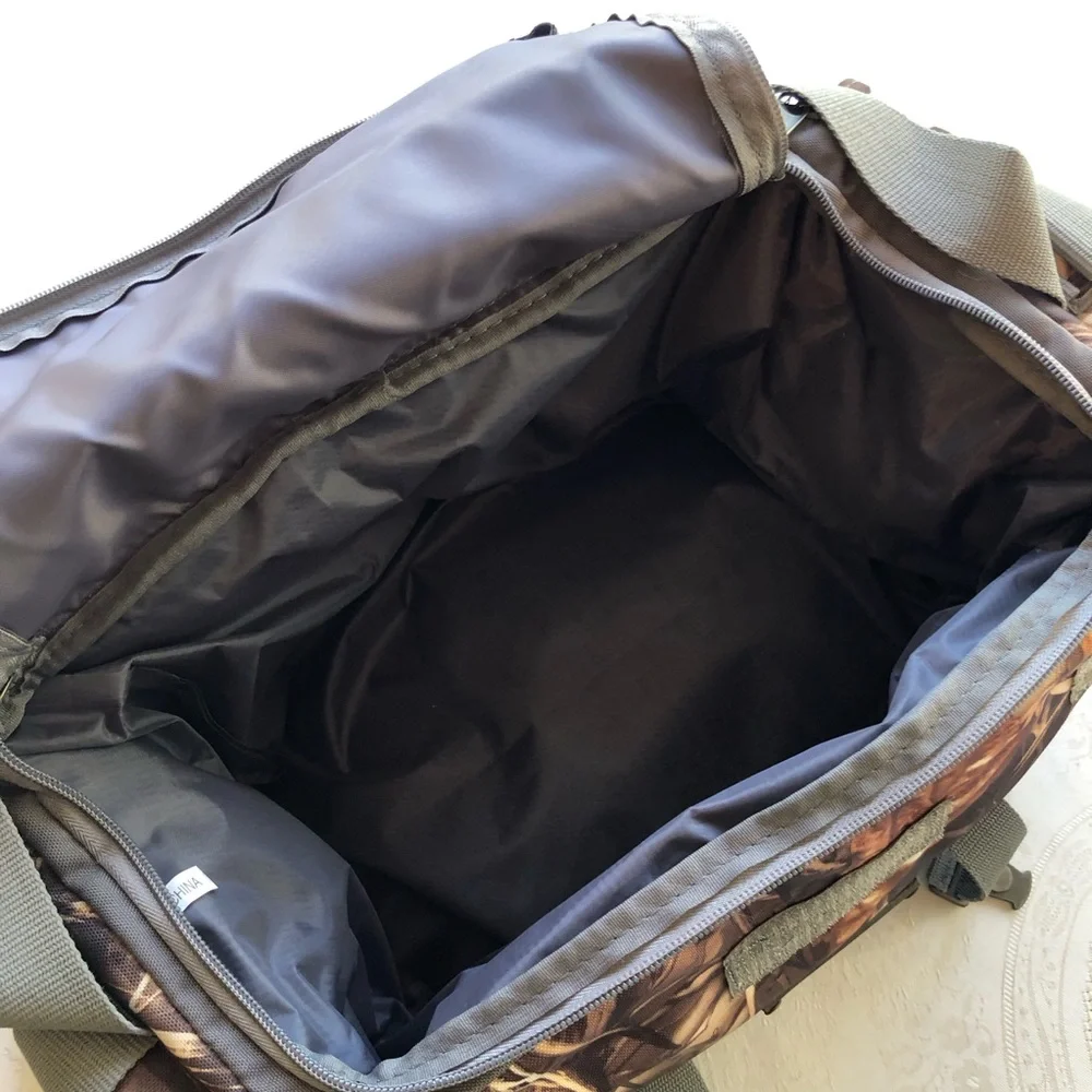 Banded Hammer Floating Blind Olive Green/Tan Camo Duffle Bag Straps NWT Hunting